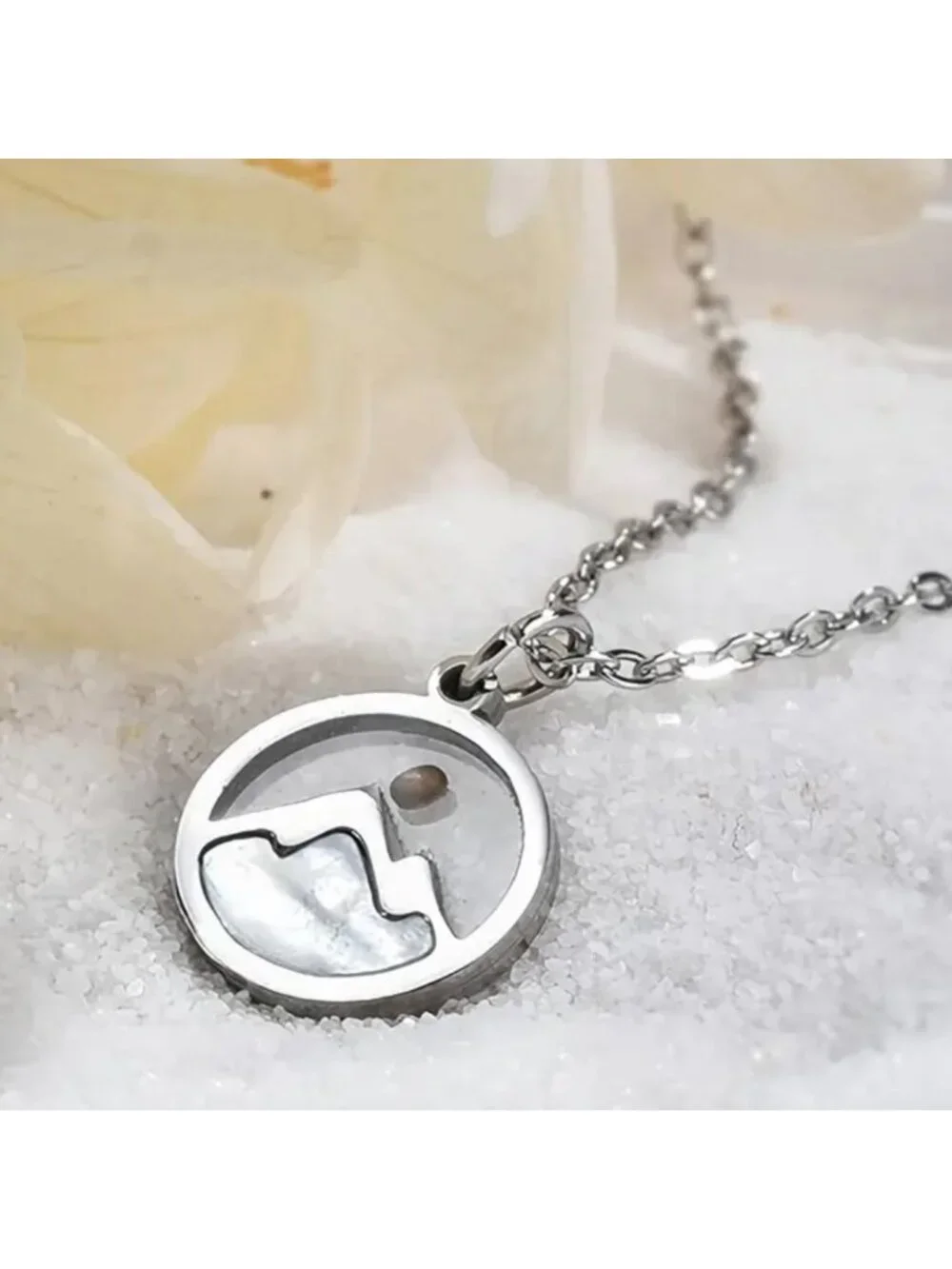 Mustard Seed Mountain Pendant Necklace With Chain NIP Matthew 17:20 Faith-Inspi